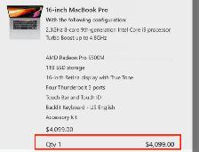 LikeNew 16'  2019 Apple MacBook PRO 1TB  loaded w/Software - Photo 3