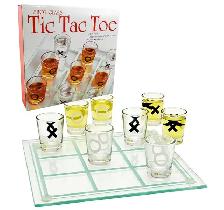 Tic Tac Toe Shot Glass Game