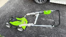 Greenworks 14" Electric Corded Lawnmower - Photo 6