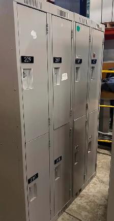 Global Metal Double Tier Lockers-Richmond Hill