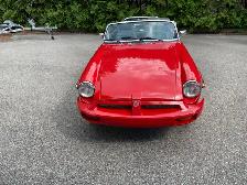 MGB ROUGE 1977 BRITISH CAR - Photo 5
