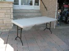 Large Heavy Duty Folding Table - Photo 4