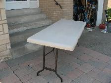Large Heavy Duty Folding Table - Photo 5