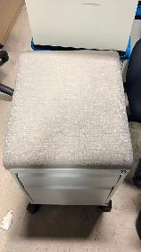 Steelcase Mobile Pedestal with Cushion Top - Call Us Now! - Photo 2