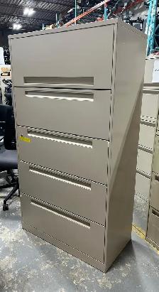 Global 5 Drawer Filing Cabinet-Ufficio Furniture-Call Now! - Photo 2