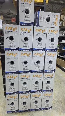 CAT6 FT4 1000FT COPPER CABLE WHITE COLOR
