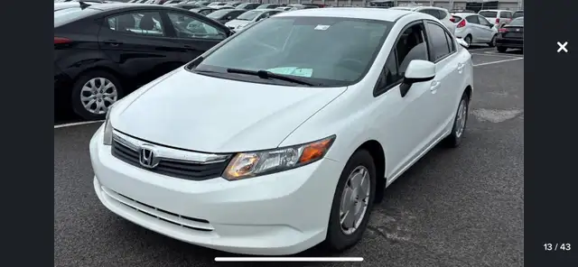 120000 KM Honda Civic LX auto full aucune rouille