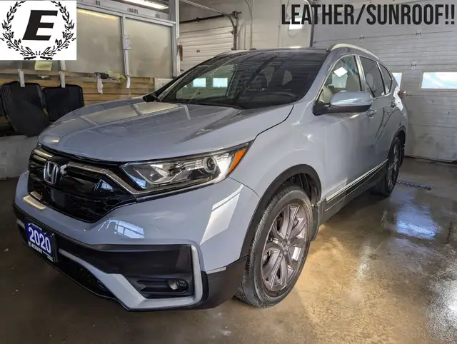 2020 Honda HR-V SPORT WITH LANE DEPARTURE/LEATHER!