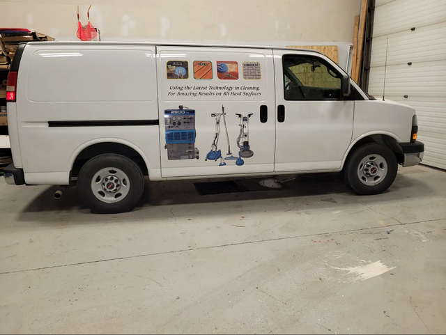 Carpet Cleaning Van