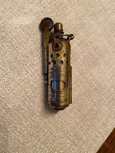 4 Vintage lighters, trench lighter , Scripto Vu-lighter with Fly - Photo 2