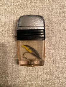 4 Vintage lighters, trench lighter , Scripto Vu-lighter with Fly - Photo 4