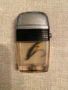 4 Vintage lighters, trench lighter , Scripto Vu-lighter with Fly - Photo 5