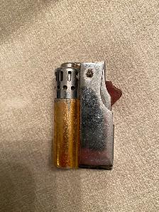 4 Vintage lighters, trench lighter , Scripto Vu-lighter with Fly - Photo 8