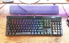 CORSAIR K70 RGB PRO Mechanical Keyboard (Cherry MX Red Switches)