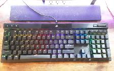 CORSAIR K70 RGB PRO Mechanical Keyboard (Cherry MX Red Switches) - Photo 2