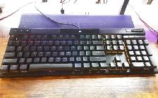 CORSAIR K70 RGB PRO Mechanical Keyboard (Cherry MX Red Switches) - Photo 3