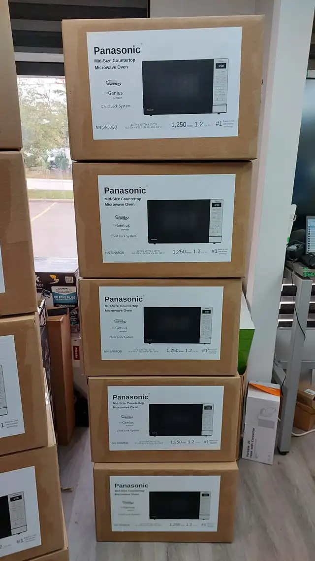 Microwave - Panasonic 1.2 Cu Ft Microwaves | Mega Sale Offer