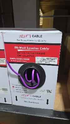 IN WALL SPEAKER CABLE 14 AWG 2 CONDUCTOR