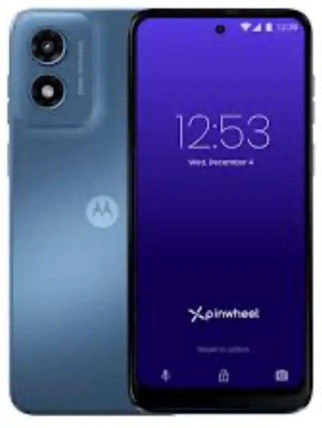 MOTOROLA Moto 6 Play (2024) in Sapphire Blue colour