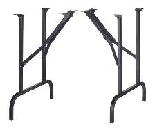 Ensemble de 2 pattes de table pliante