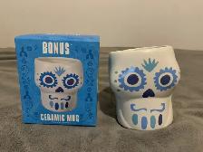 Don Julio Ceramic Skull Mug
