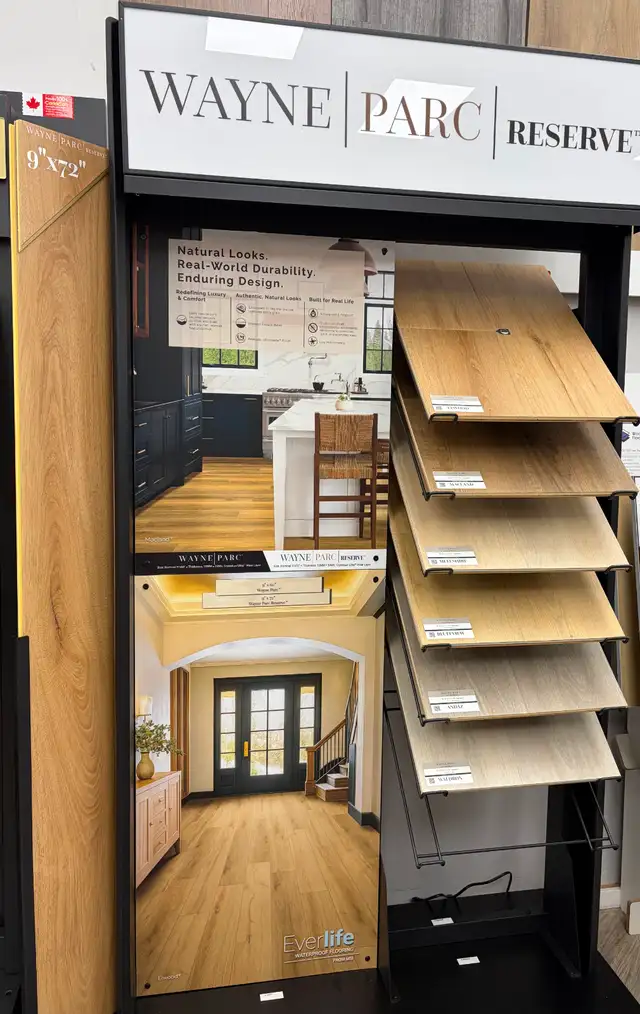 12MM VINYL FLOORING AVAILABLE!