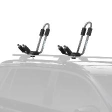 Porte-kayak sur le toit SportRack (Ensemble de 2) - Photo 2