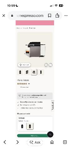 Nespresso Pixie Titan - Photo 4