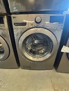 LG "27" Graphite Front Load Washer/Dryer Set - Photo 2