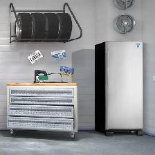 Danby Designer 16.7 cu. ft. Upright Freezer in Stainless Steel L - Photo 2