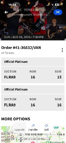ACDC Floor Tickets - Photo 2