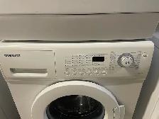 Laveuse sécheuse frontales blanches 24'' Samsung (remis a neuf) - Photo 4