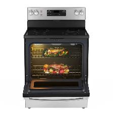 Ge 5 Cu Ft Stainless  Electric Range Jcbs630svss