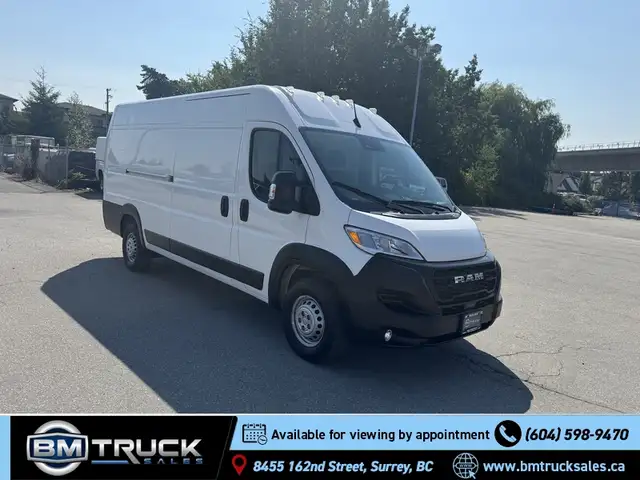 2025 Ram ProMaster 3500 Extended Cargo High Roof
