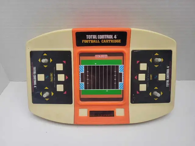 Coleco Total Control 4 Sports Cartridge system w/Football