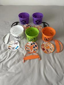 McDonalds Happy Meal Halloween Buckets
