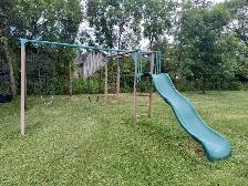 Monkey Bar Swing Set (Costco)