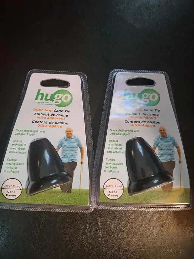 Hugo Ultra-Grip Cane Tips