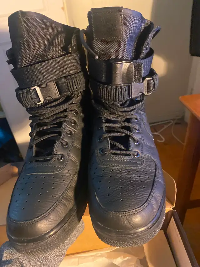 Nike SF Air Force Ones Triple Black High  need gone ASAP