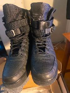 Nike SF Air Force Ones Triple Black High  need gone ASAP