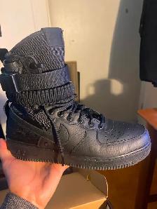 Nike SF Air Force Ones Triple Black High  need gone ASAP - Photo 2