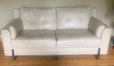 Leather Sofa & Love Seat