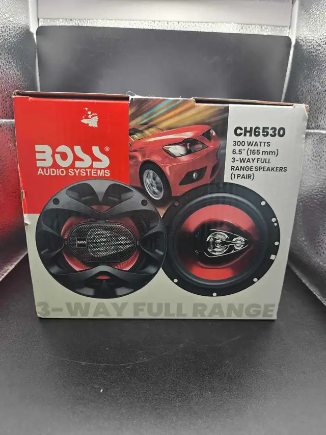 BOSS 6.5' 3-WAY FULL RANGE SPEAKER CH6530
