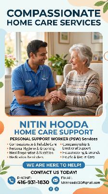 Compassionate & Reliable Home Care Services in Your Area