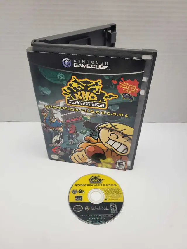 GameCube Codename Kids Next Door Operation V.i.d.e.o.g.a.m.e