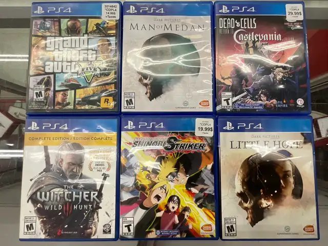 JEUX PS4
