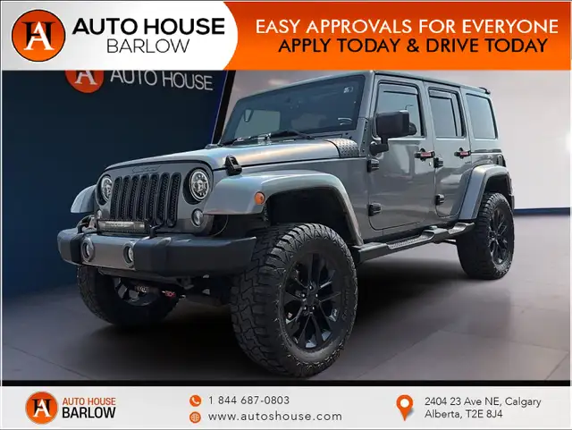 2016 Jeep Wrangler Unlimited Sahara LEATHER SEATS SUNROOF REMOTE