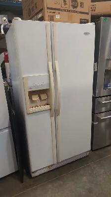 Whirlpool 33' 21.9 Cu. Ft. Side-by-Side Refrigerator – White - Photo 5