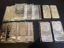 10 oz Silver Bars at SPOT