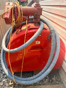 Westeel 65 Gallon Slip Tank w/ Fill-Rite 12V Pump